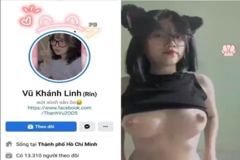 Vũ Khánh Linh dâm dùng cu giả tự sướng